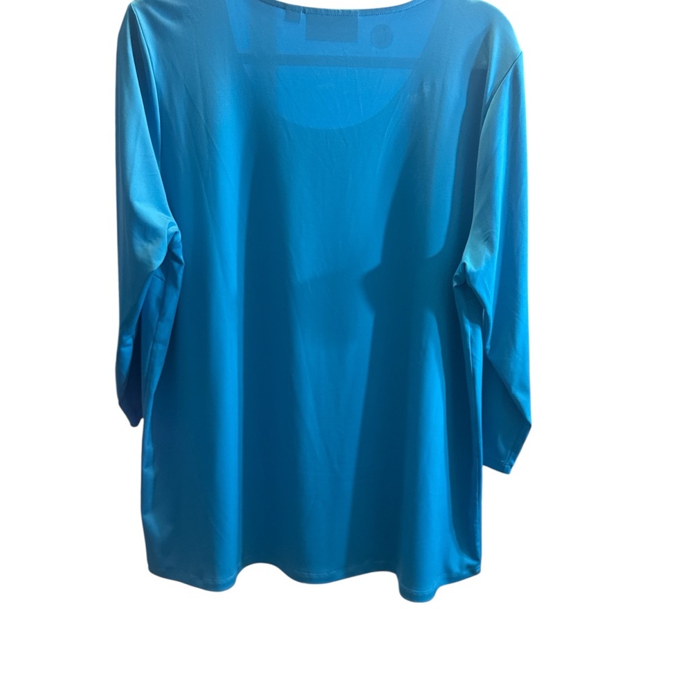 Bob Mackie Vibrant Blue Wearable Art - image 4